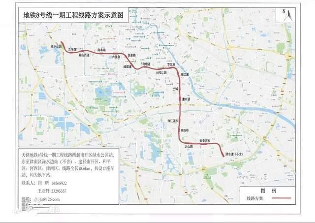 天津地铁8号线最新站名揭晓，揭示城市发展脉络与未来展望