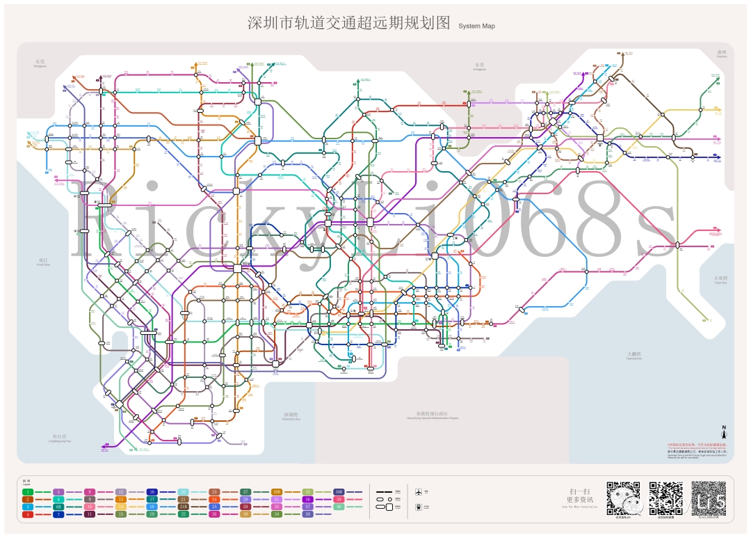 深圳现代化交通脉络揭秘，高清最新地铁图呈现