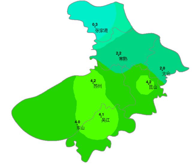 苏州最新天气预报通知