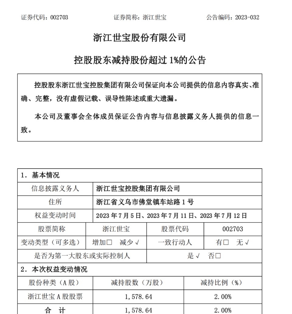 浙江世宝最新消息全面解读